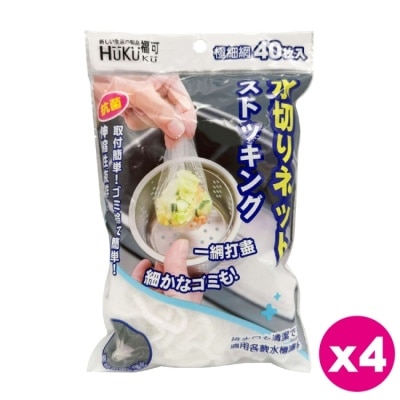 HUKUKU 福可日系超細密濾水網(40入)X4包