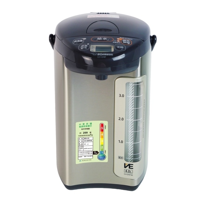 【象印】日本原裝4.0L超級VE真空保溫電熱水瓶 CV-DHF40