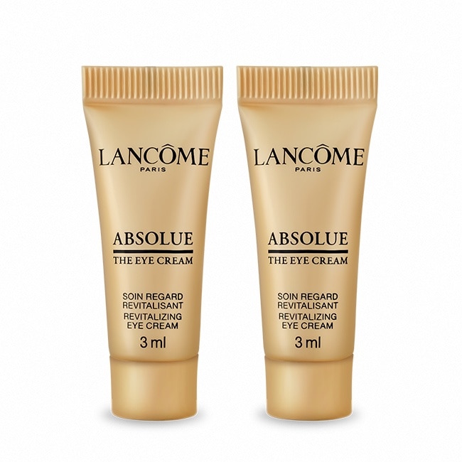 LANCOME 蘭蔻 絕對完美永生玫瑰肽金逆時眼霜(3ml)X2-專櫃公司貨
