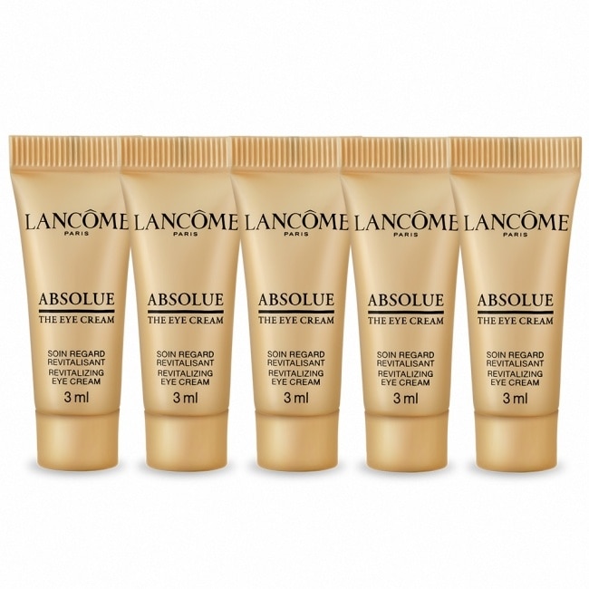 LANCOME 蘭蔻 絕對完美永生玫瑰肽金逆時眼霜(3ml)X5-專櫃公司貨