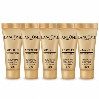 LANCOME蘭蔻 LANCOME 蘭蔻 絕對完美永生玫瑰肽金逆時眼霜(3ml)X5-專櫃公司貨