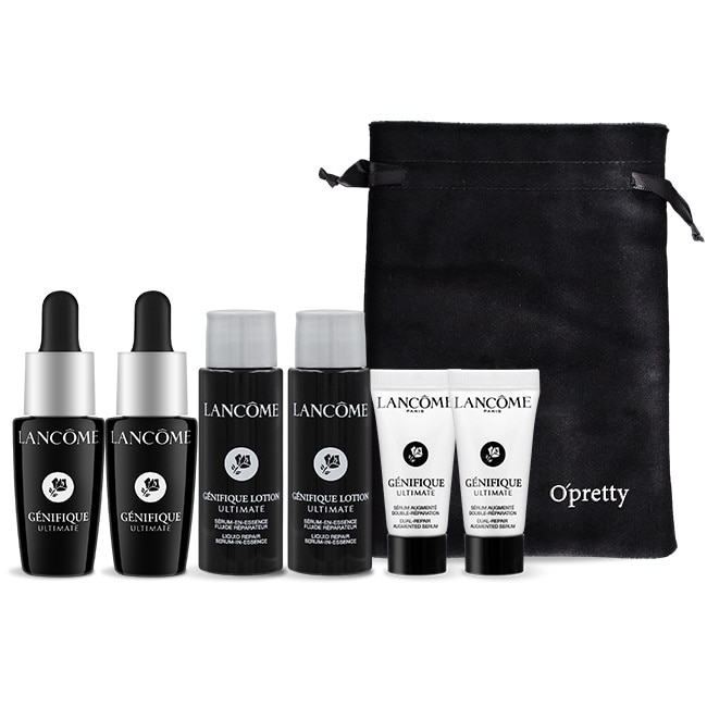 LANCOME 蘭蔻 超極限肌因賦活精華組[7mlX2+10mlX2+5mlX2+束口袋]-專櫃公司貨