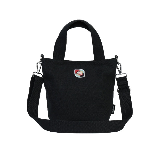 Paul Frank 彩色字母帆布兩用包-黑