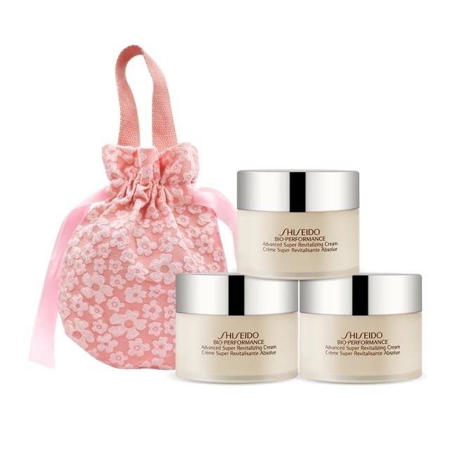 SHISEIDO 資生堂 百優 精純乳霜(18mlX3)贈限定旅行收納袋-專櫃公司貨