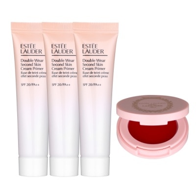 ESTEE LAUDER 雅詩蘭黛 ESTEE LAUDER雅詩蘭黛 粉持久天生美肌乖乖乳15mlX3【贈潤唇膏】