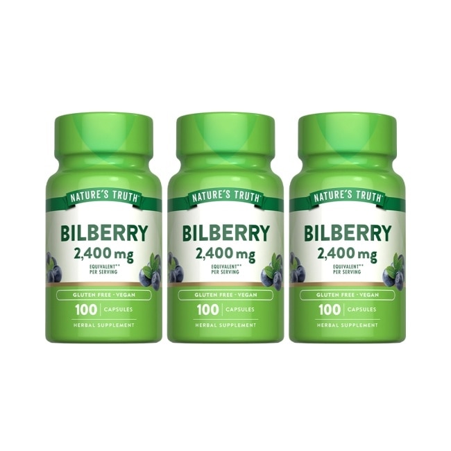 綠萃淨 山桑子精萃膠囊x3瓶組(100粒/瓶)