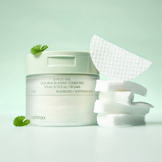 Celimax CICA積雪草BHA舒緩修護淨膚棉片60pcs/170ml
