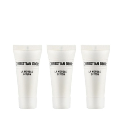 Christian Dior 迪奧 Dior迪奧 極淨舒緩潔顏慕斯 5ml 三入組