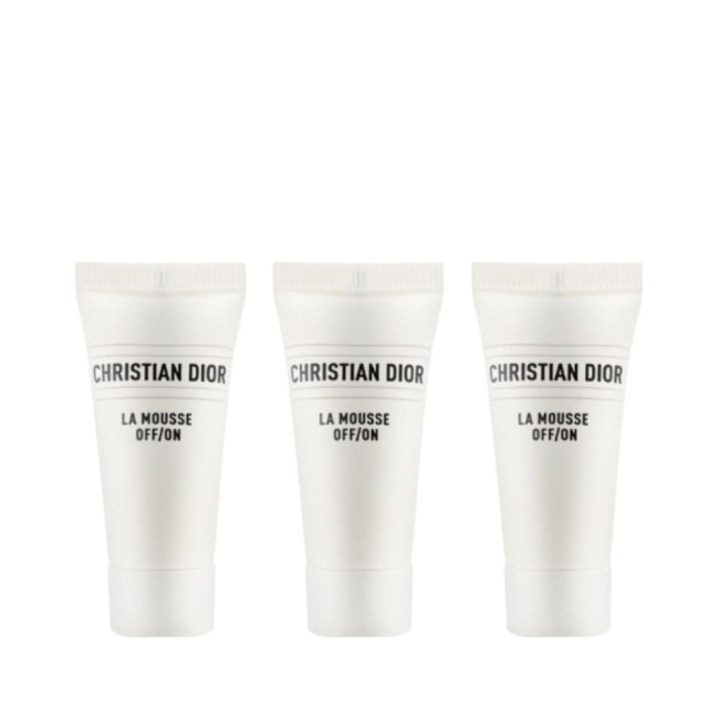 Dior迪奧 極淨舒緩潔顏慕斯 5ml 三入組