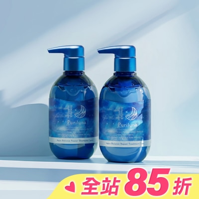 Puriluna Puriluna水感調理夜間修護洗髮精380ml