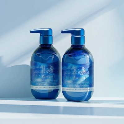 Puriluna Puriluna水感調理夜間修護洗髮精380ml