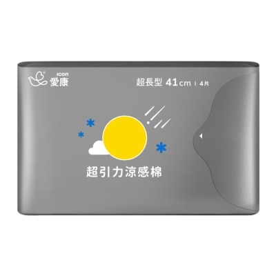 ICON 愛康超引力涼感棉 加長型 33cm6片