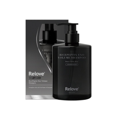 RELOVE Relove黑泌肽豐盈洗髮精450ml晨柑朝露香