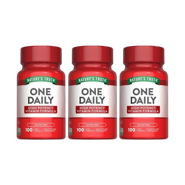 綠萃淨 每日綜合維生素錠(D3升級)x3瓶組(100錠/瓶)