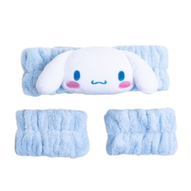 幼咪咪洗臉髮帶三件組-大耳狗喜拿款