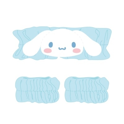 Watsons 屈臣氏 幼咪咪洗臉髮帶三件組-大耳狗喜拿款