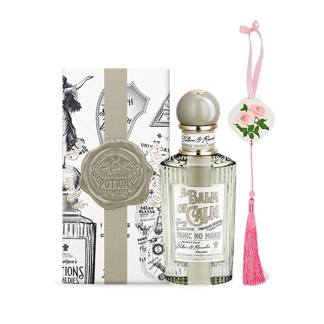 &nbsp;PENHALIGON’S 潘海利根玫瑰心語香氛限量禮-靜謐之香淡香精(100ml)+玫瑰心語擴香石-國際航空版