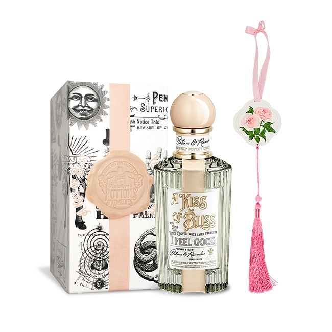 &nbsp;PENHALIGON’S 潘海利根玫瑰心語香氛限量禮-幸福之吻淡香精(100ml)+ 玫瑰心語擴香石-國際航空版