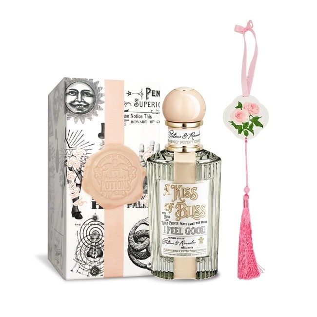 &nbsp;PENHALIGON’S 潘海利根玫瑰心語香氛限量禮-幸福之吻淡香精(100ml)+ 玫瑰心語擴香石-國際航空版