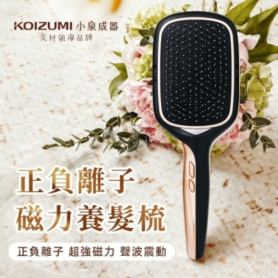 KOIZUMI - 日本KOIZUMI小泉成器 正負離子養髮梳(黑)