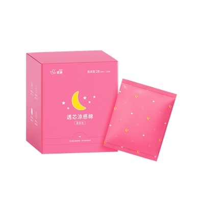 ICON 愛康透芯涼感棉夜用型28cm21片隨身包