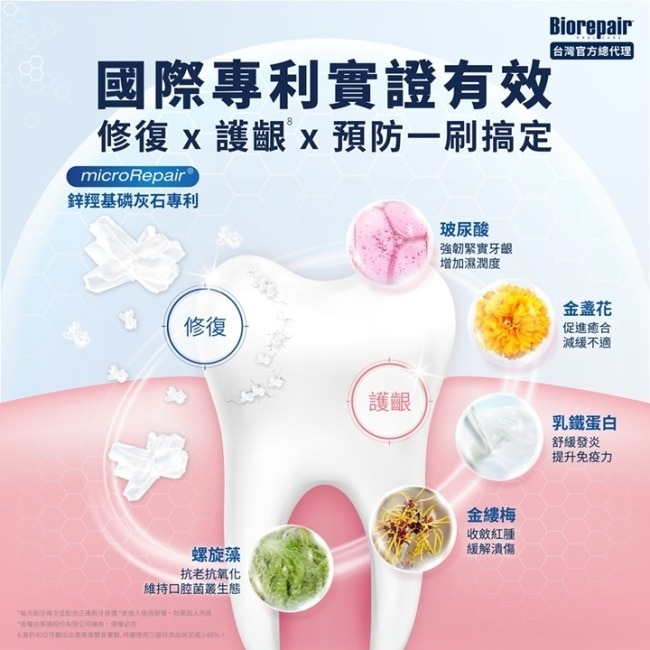 貝利達牙齦護理牙膏加強型 75ml