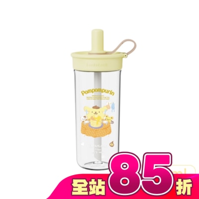 LOCKNLOCK - 樂扣樂扣嚼對FUN飲吸管杯750ml/布丁狗