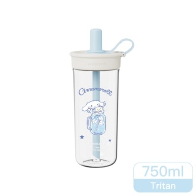 LOCKNLOCK 樂扣樂扣嚼對FUN飲吸管杯750ml/大耳狗喜拿