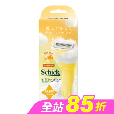 Schick 舒適 - 舒適 舒芙仕女除毛刀把-晶透煥亮1刀把2刀片
