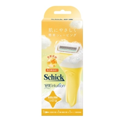 Schick 舒適 - 舒適 舒芙仕女除毛刀把-晶透煥亮1刀把2刀片