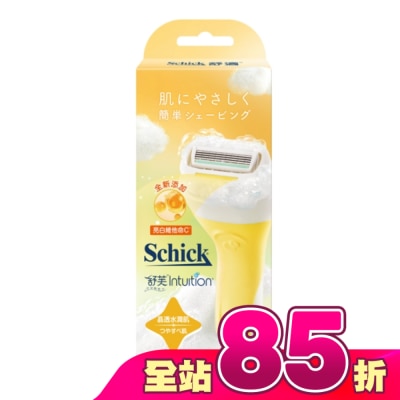 Schick 舒適 - 舒適 舒芙仕女除毛刀把-晶透煥亮1刀把2刀片