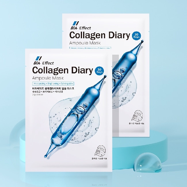 BIAEffect韓國積雪草膠原蛋白安瓶面膜(單片)