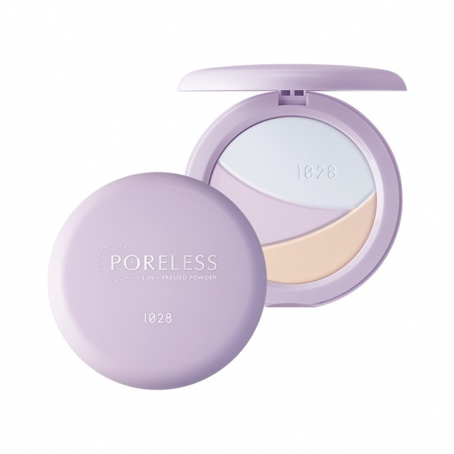 1028 零惶孔三色柔焦蜜粉餅6g 透亮紫