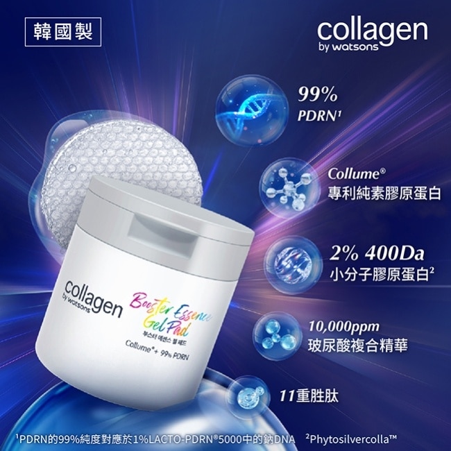 Collagen PDRN高效爽膚棉片 60片 image
