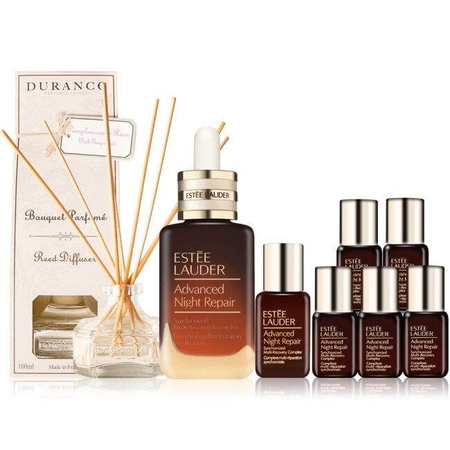 ESTEE LAUDER雅詩蘭黛 特潤超導全方位修護露(50ml+15ml+7mlX5)贈擴香組100ml-專櫃公司貨