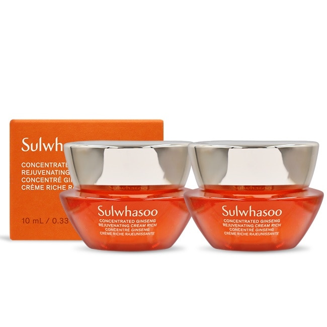 Sulwhasoo 雪花秀 滋陰蔘回彈霜-豐潤版(10ml)X2-國際航空版