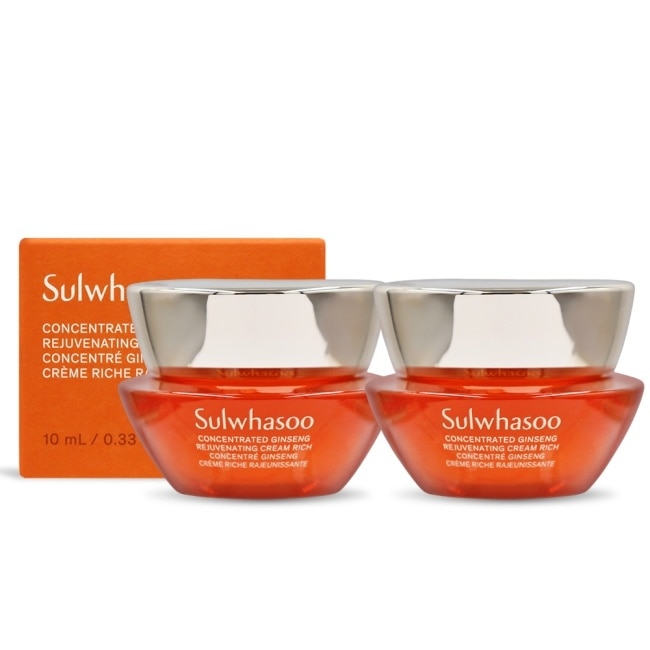 Sulwhasoo 雪花秀 滋陰蔘回彈霜-豐潤版(10ml)X2-國際航空版