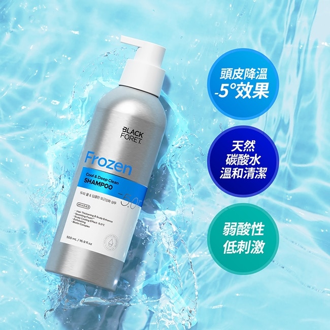 黑森研BLACK FORET蓬鬆豐盈防斷修護洗髮精500ml