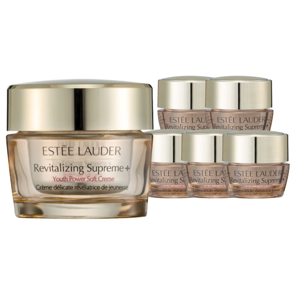 【ESTEE LAUDER 雅詩蘭黛】年輕無敵膠原霜75ml+5mlX5 公司貨