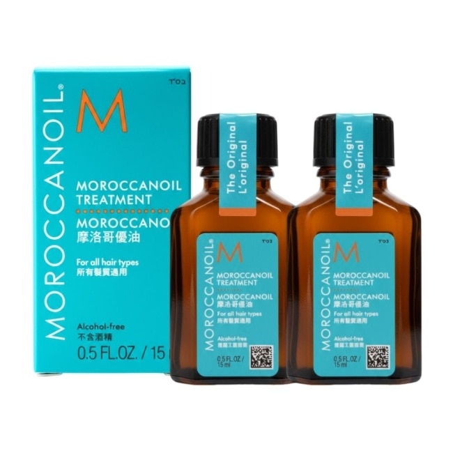 【MOROCCANOIL】摩洛哥優油15mlX2 公司貨 髮油 (有效期限2027.03.05 image