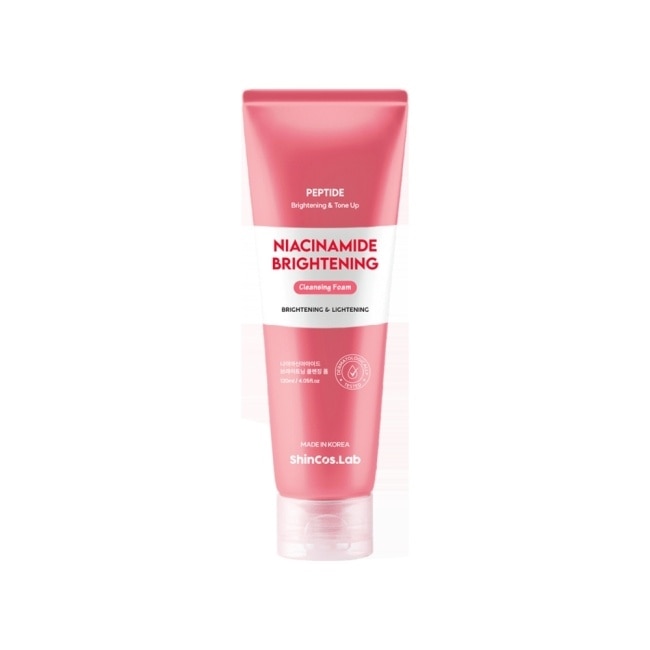 韓國ShinCos.Lab菸鹼醯胺淨白洗面乳120ml