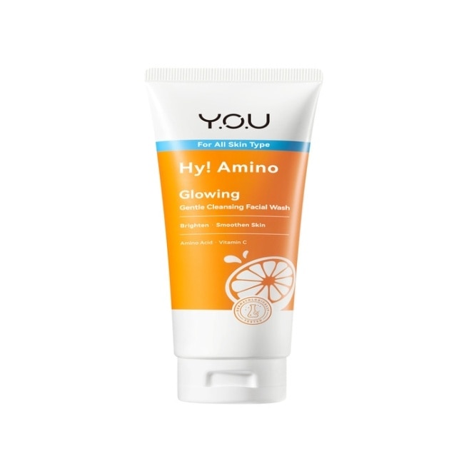 Y.O.U 胺基酸煥亮溫和潔面乳100g