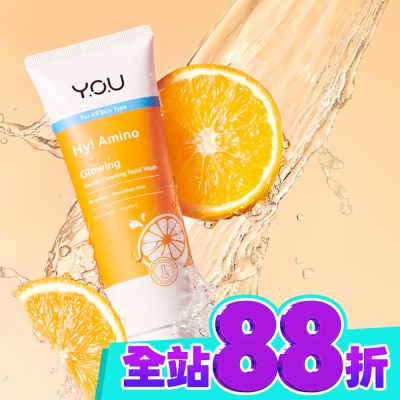YOU Y.O.U 胺基酸煥亮溫和潔面乳100g image