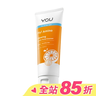YOU Y.O.U 胺基酸煥亮溫和潔面乳100g