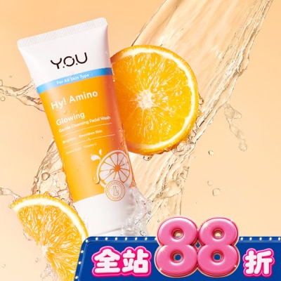 YOU Y.O.U 胺基酸煥亮溫和潔面乳100g image