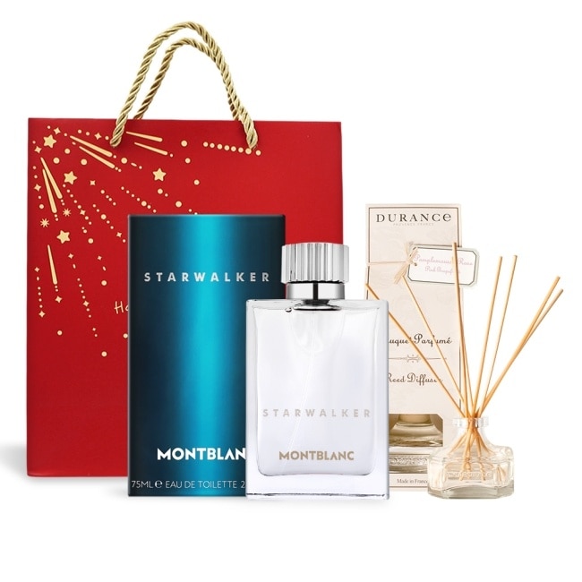 MONTBLANC 萬寶龍 星際旅者男香居家雙享組(香水75ml+擴香組100ml)
