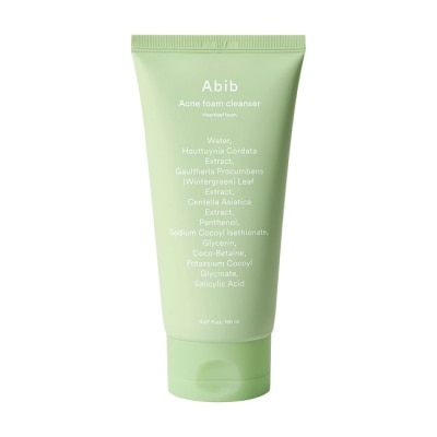 ABIB - Abib阿彼芙魚腥草弱酸控油潔顏乳150ml