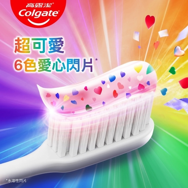 高露潔MaxFresh彩虹清新幫助防蛀牙膏100g