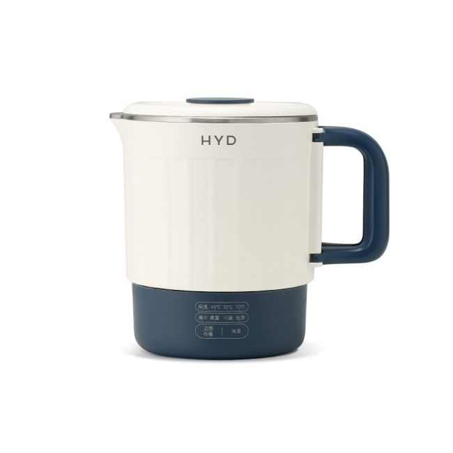 【HYD】輕旅行寬電壓料理快煮鍋(小煮鍋) D-526 普魯士藍色