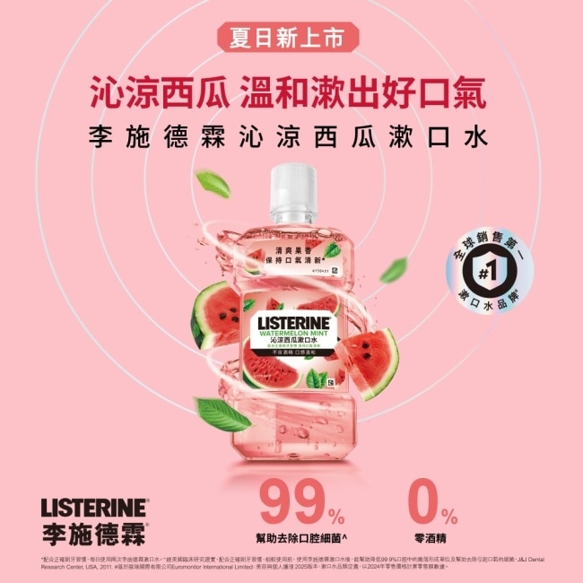 李施德霖沁涼西瓜漱口水500ml